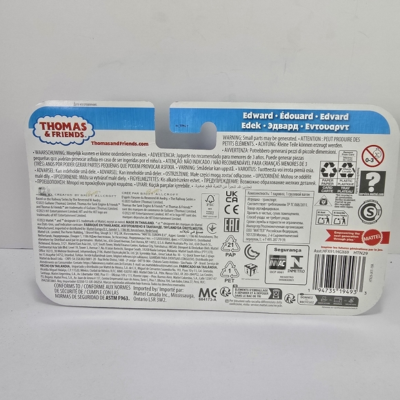 Thomas and friends Edward metal railway push train New - Picture 5 of 6